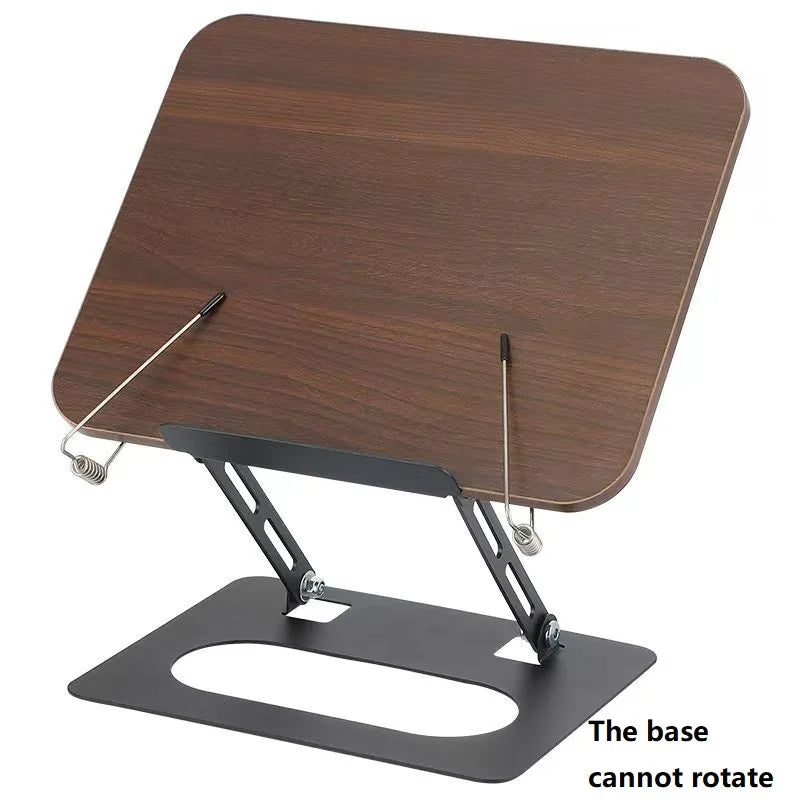 Transparent Adjustable Book Stand – Hands-Free Reading Support for Bed & Desk