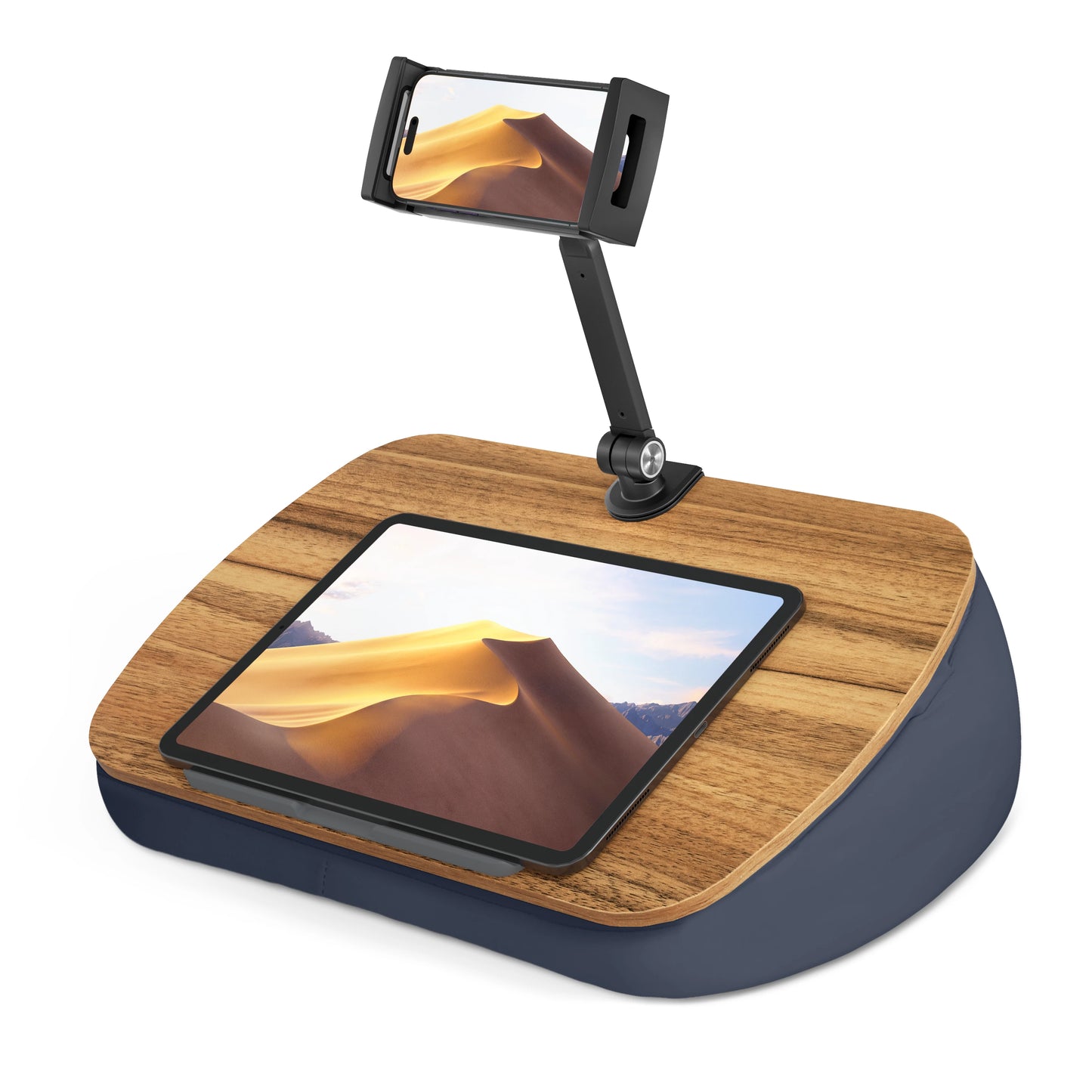 RelaxMate Adjustable Pillow Tablet Holder – Portable Stand for Bed, Sofa & Travel