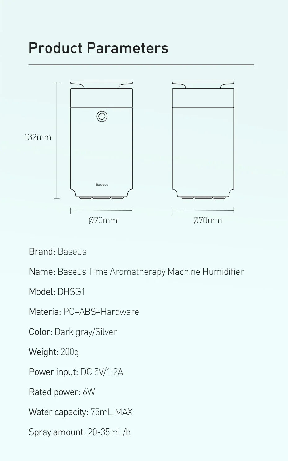 DriveAura Car Diffuser – LED Aromatherapy Humidifier & Air Purifier for a Fresh, Calm Journey