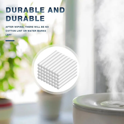 AromaFlow Diffuser Wicks – Replacement Cotton Filter Sticks for Humidifiers & Purifiers