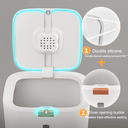 Caixa de arroz à prova de insetos e umidade 5/10 kg com tampa