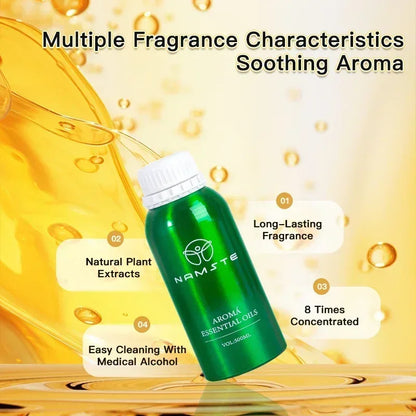 LuxeAroma Essential Oil – 500 ml Hotel-Grade Fragrance Oil for Electric Diffusers & Air Fresheners