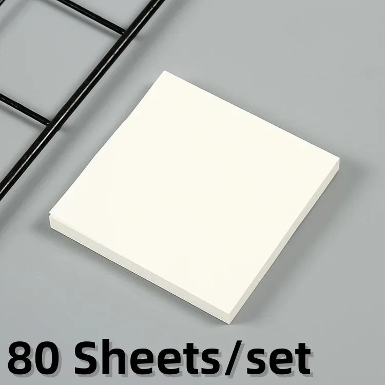 EcoNote Kraft Sticky Pad – 80 Sheets Lined Memo Notes for Study & Daily Organisation