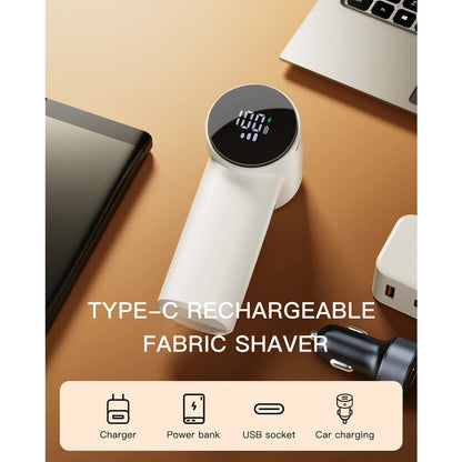 SmoothWear Pro Fabric Shaver – 3-Speed Rechargeable Lint Remover for Clothes & Home