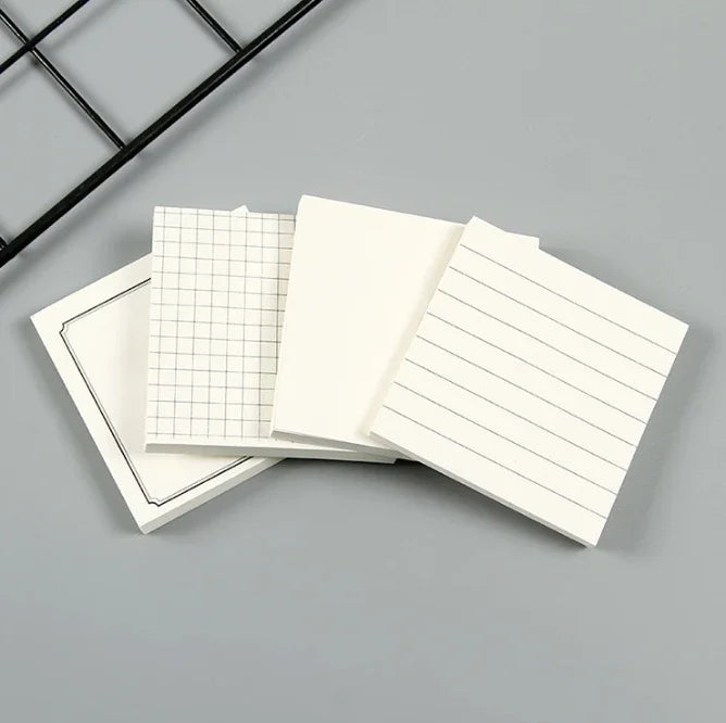 EcoNote Kraft Sticky Pad – 80 Sheets Lined Memo Notes for Study & Daily Organisation
