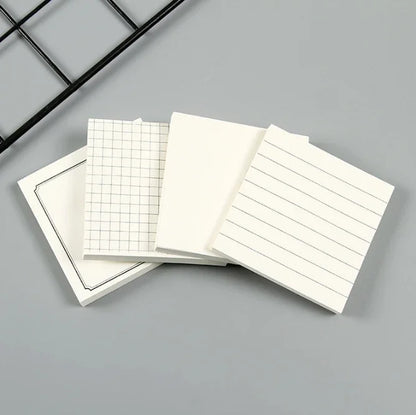 EcoNote Kraft Sticky Pad – 80 Sheets Lined Memo Notes for Study & Daily Organisation