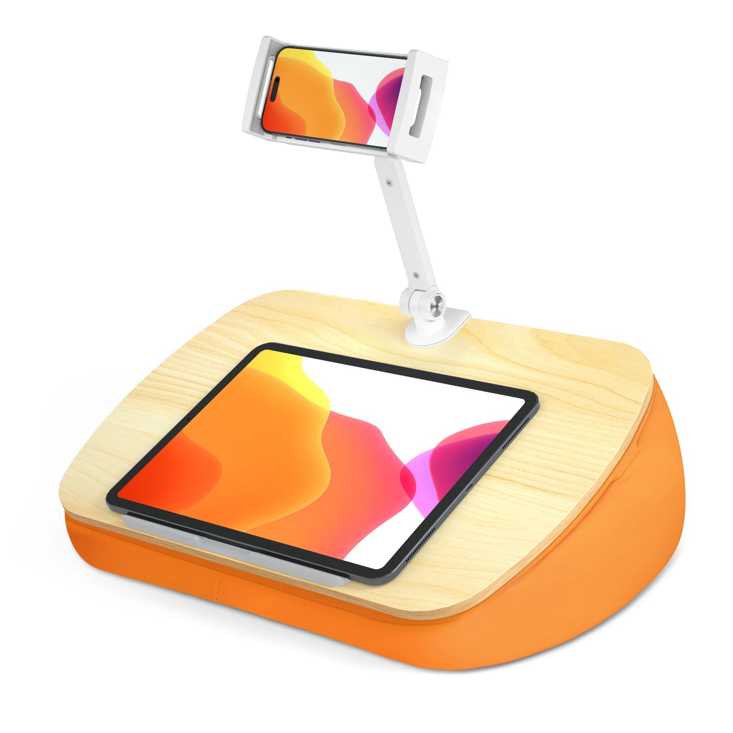 RelaxMate Adjustable Pillow Tablet Holder – Portable Stand for Bed, Sofa & Travel