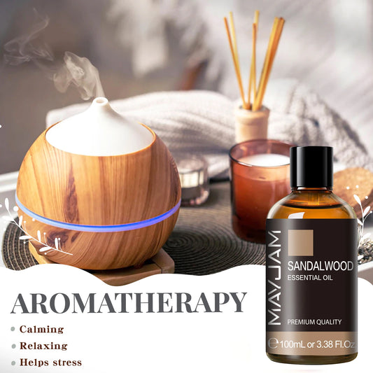 PureEssence Aroma Oil – 100 ml Essential Oil with Dropper for Diffusers, Candles & Humidifiers