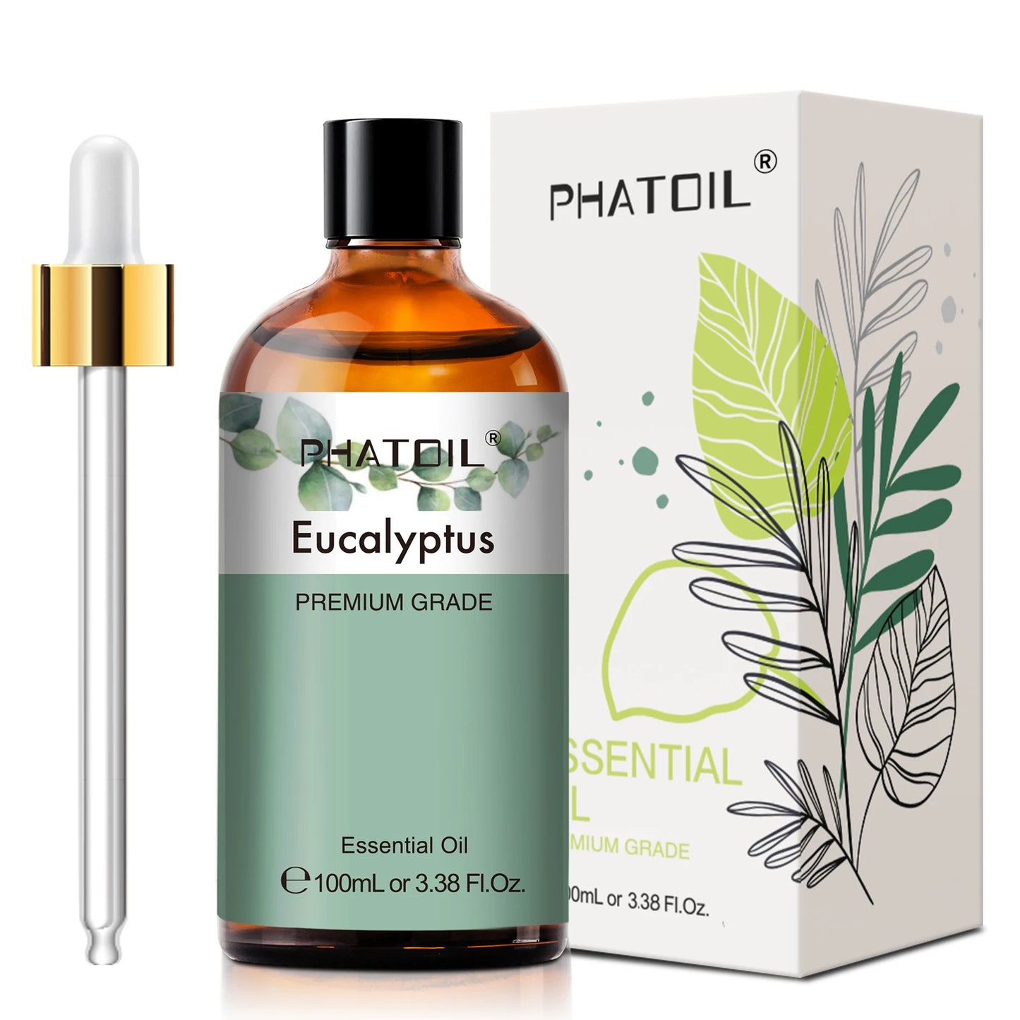 PureHaven 100 ml Essential Oil – Natural Eucalyptus & Floral Aromatherapy Oil for Skin & Candle Making