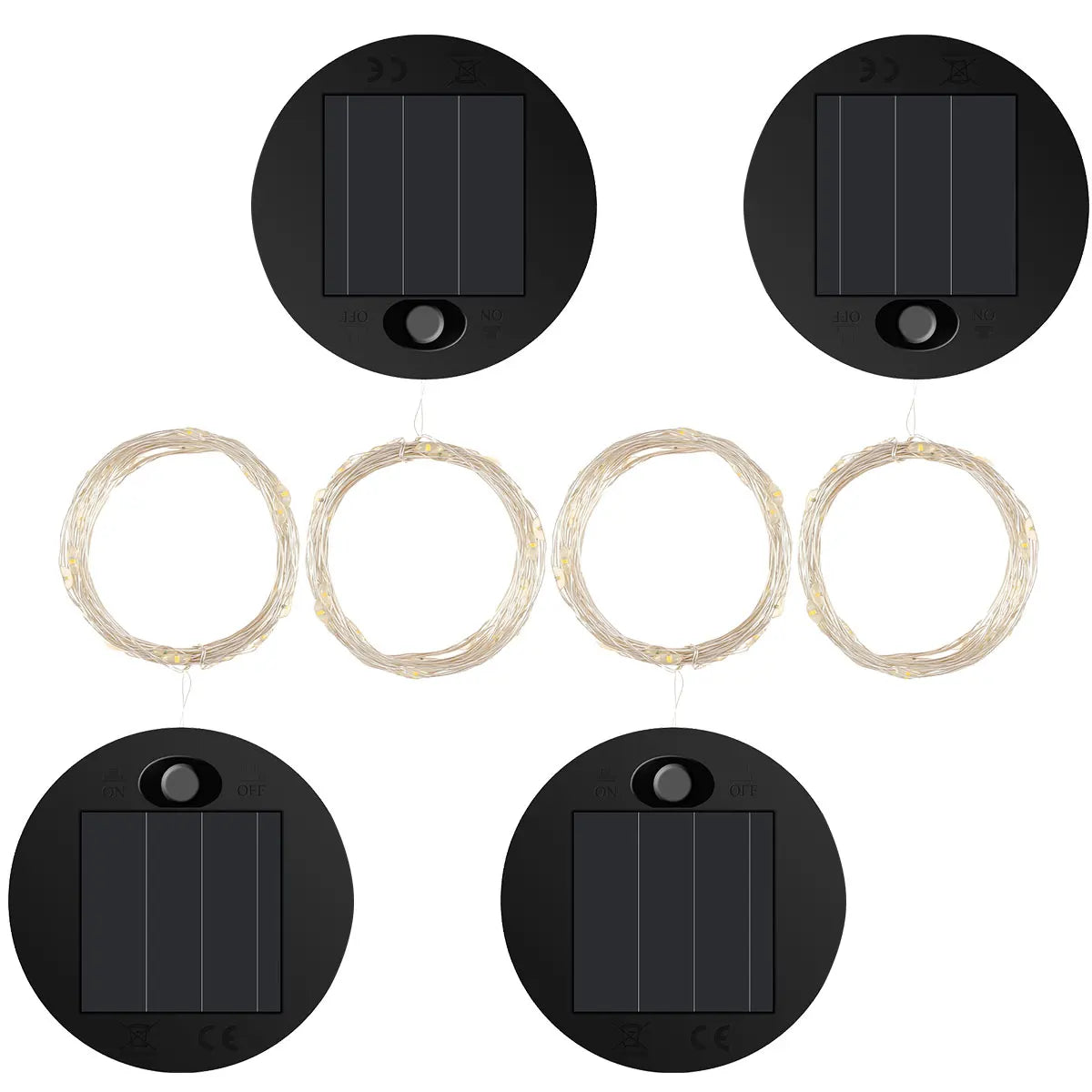 Luz solar para regador – Iluminação mágica para jardim com 36 LEDs