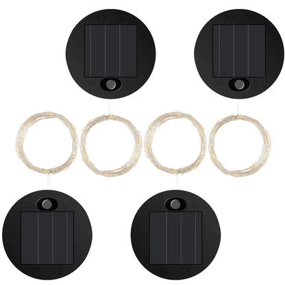 Luz solar para regador – Iluminação mágica para jardim com 36 LEDs