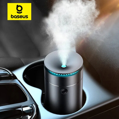 DriveAura Car Diffuser – LED Aromatherapy Humidifier & Air Purifier for a Fresh, Calm Journey