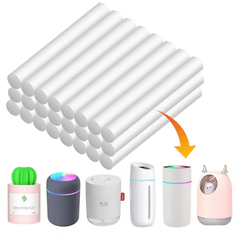 AromaFlow Diffuser Wicks – Replacement Cotton Filter Sticks for Humidifiers & Purifiers