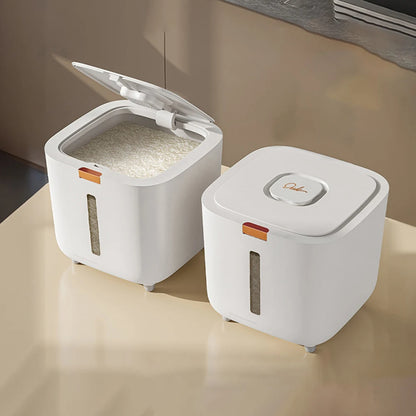 Caixa de arroz à prova de insetos e umidade 5/10 kg com tampa