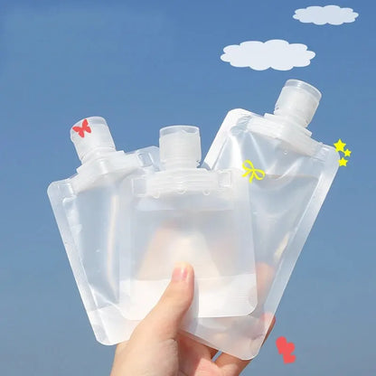 TravelEase Refillable Bottles Set – 10Pcs 30/50/100ML Leak-Proof Cosmetic Containers for Toiletries & Skincare