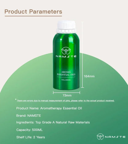 LuxeAroma Essential Oil – 500 ml Hotel-Grade Fragrance Oil for Electric Diffusers & Air Fresheners