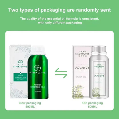 LuxeAroma Essential Oil – 500 ml Hotel-Grade Fragrance Oil for Electric Diffusers & Air Fresheners