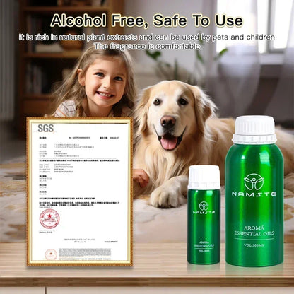 LuxeAroma Essential Oil – 500 ml Hotel-Grade Fragrance Oil for Electric Diffusers & Air Fresheners