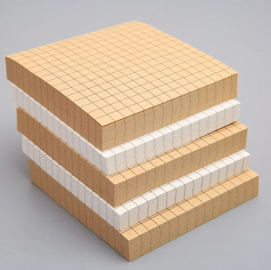 EcoNote Kraft Sticky Pad – 80 Sheets Lined Memo Notes for Study & Daily Organisation