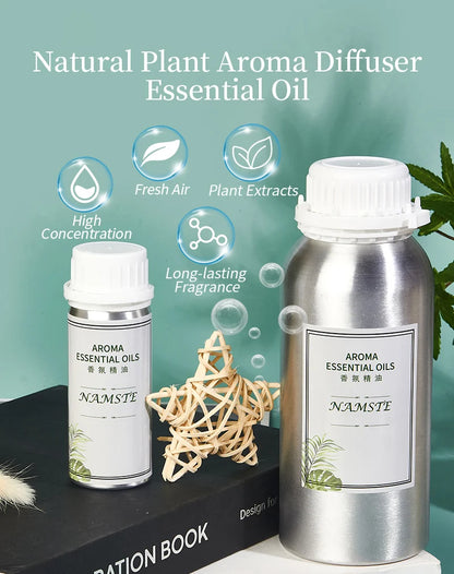 LuxeAroma Essential Oil – 500 ml Hotel-Grade Fragrance Oil for Electric Diffusers & Air Fresheners