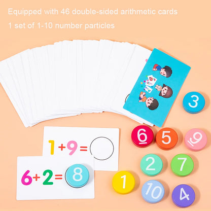 NumSkill Educational Math Kit – Early Learning Toys for Counting, Matching & Arithmetic