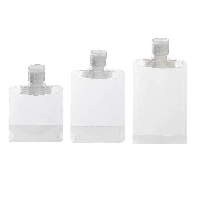 TravelEase Refillable Bottles Set – 10Pcs 30/50/100ML Leak-Proof Cosmetic Containers for Toiletries & Skincare