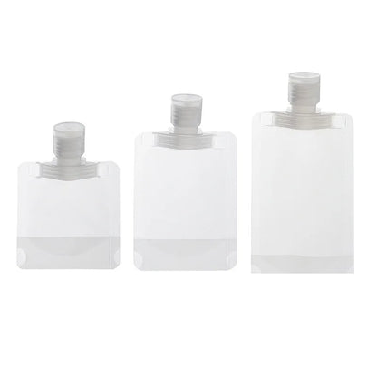 TravelEase Refillable Bottles Set – 10Pcs 30/50/100ML Leak-Proof Cosmetic Containers for Toiletries & Skincare